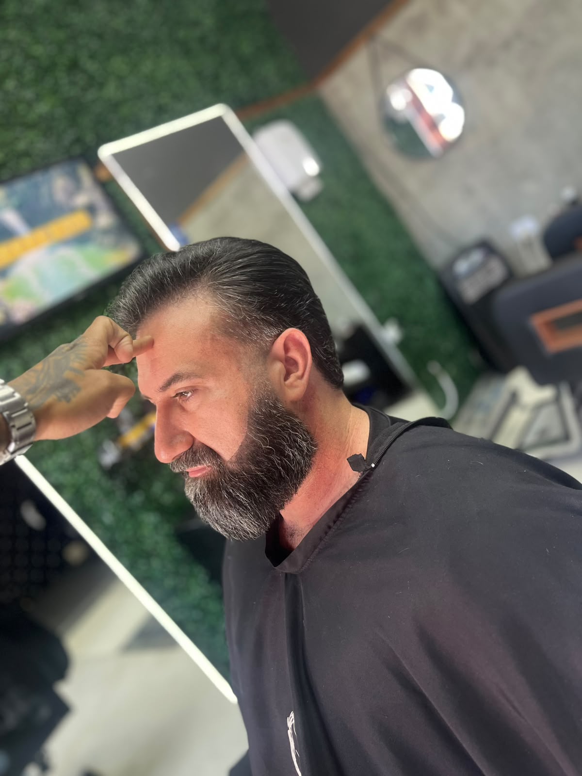 Acabamento de barba